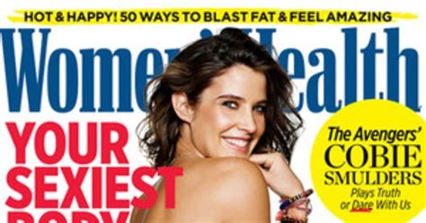 cobie smulders boobs|New mum Cobie Smulders poses topless for Women’s Health